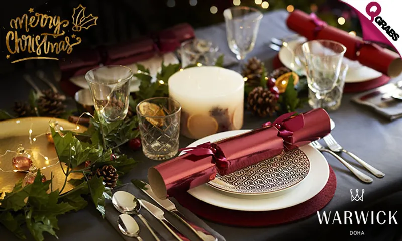 Christmas & New Year's Eve Lunch & Dinner at Warwick Doha Hotel!